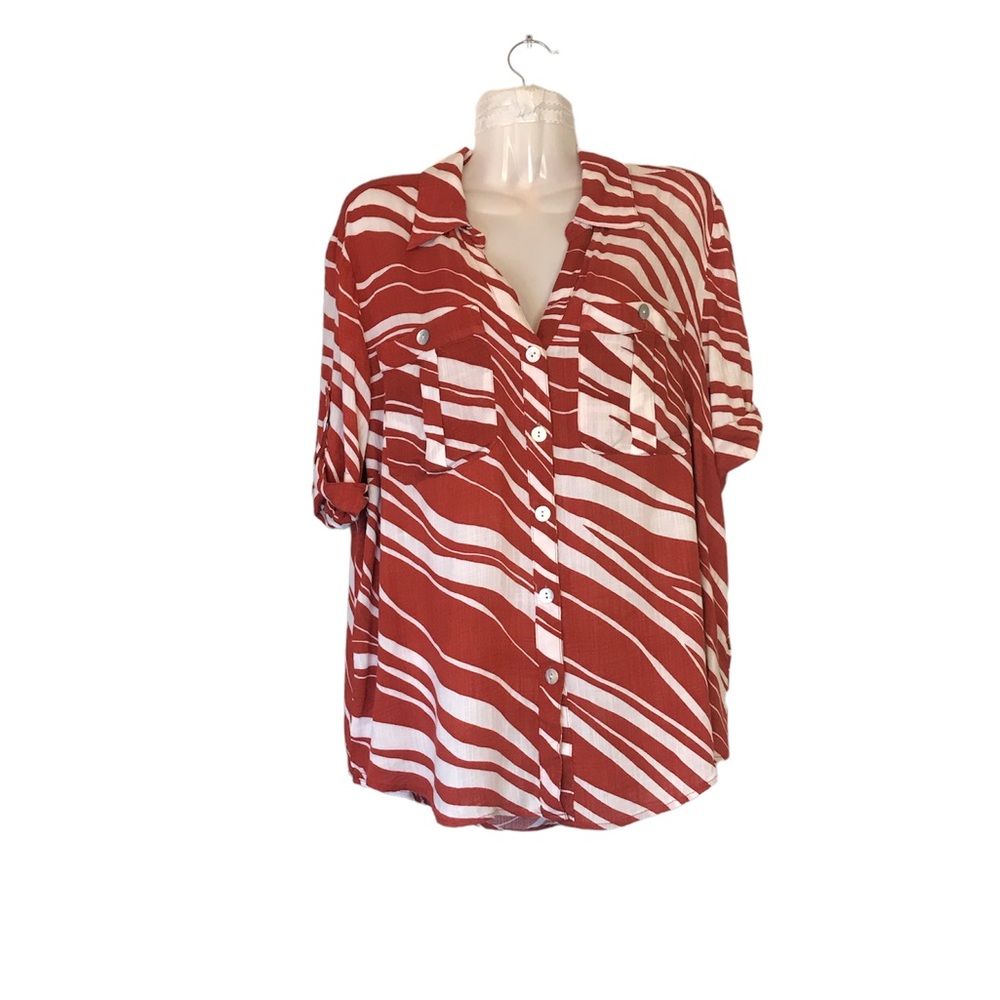 Womens Ruby Rd button down blouse